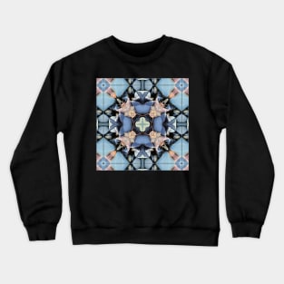 Blue Stone Work Crewneck Sweatshirt